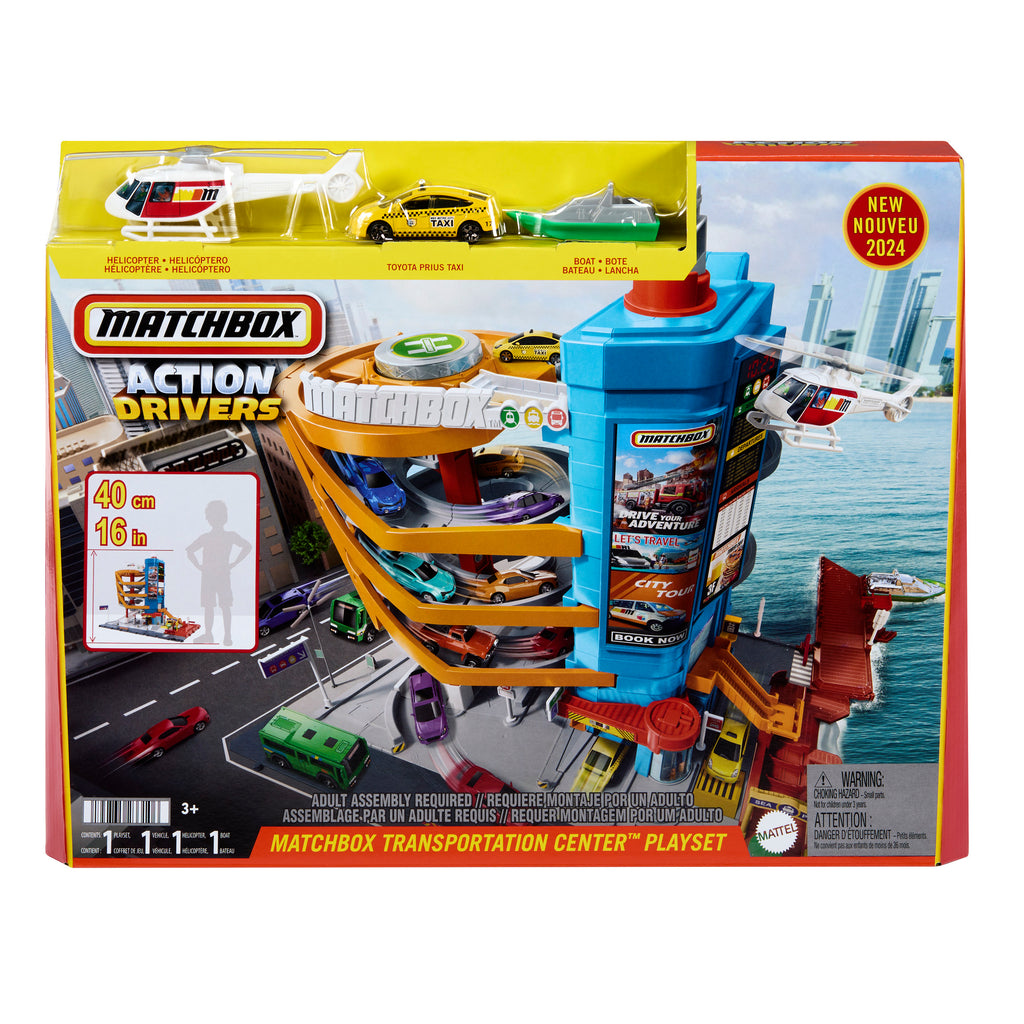 MATCHBOX rinkinys – Transporto centras (HXL47)