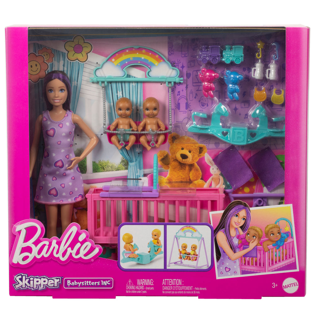 BARBIE SKIPPER auklės rinkinys (HXM99)