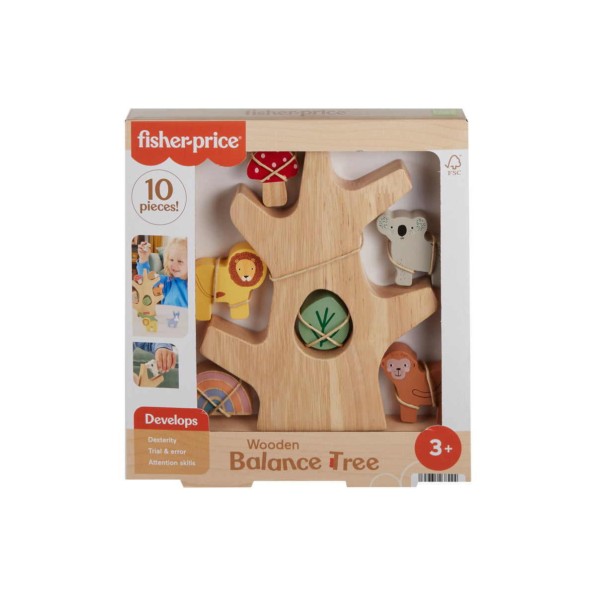 FISHER-PRICE medinis balansinis medis (HXT87)