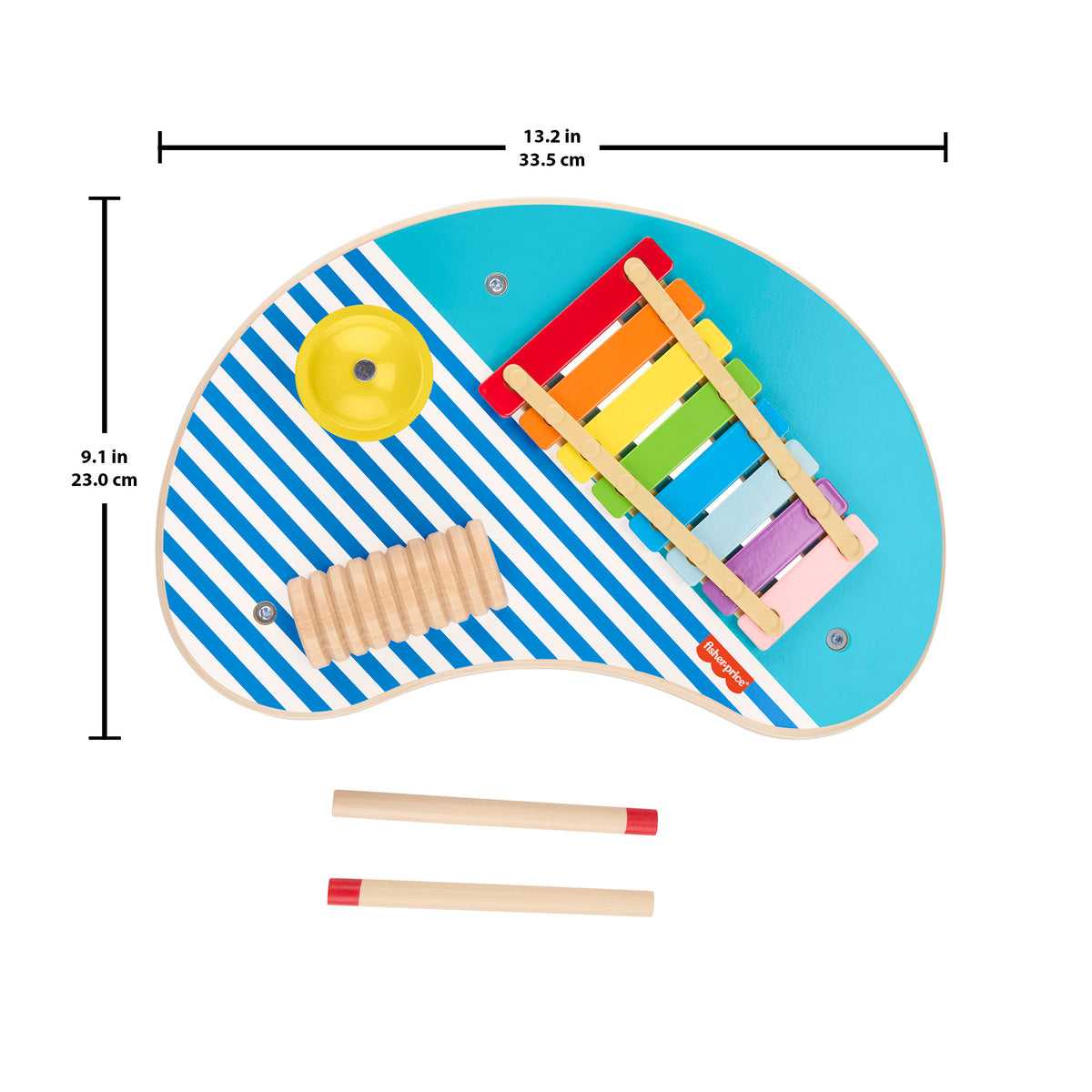 FISHER-PRICE medinis muzikinis stalas (HXT91)