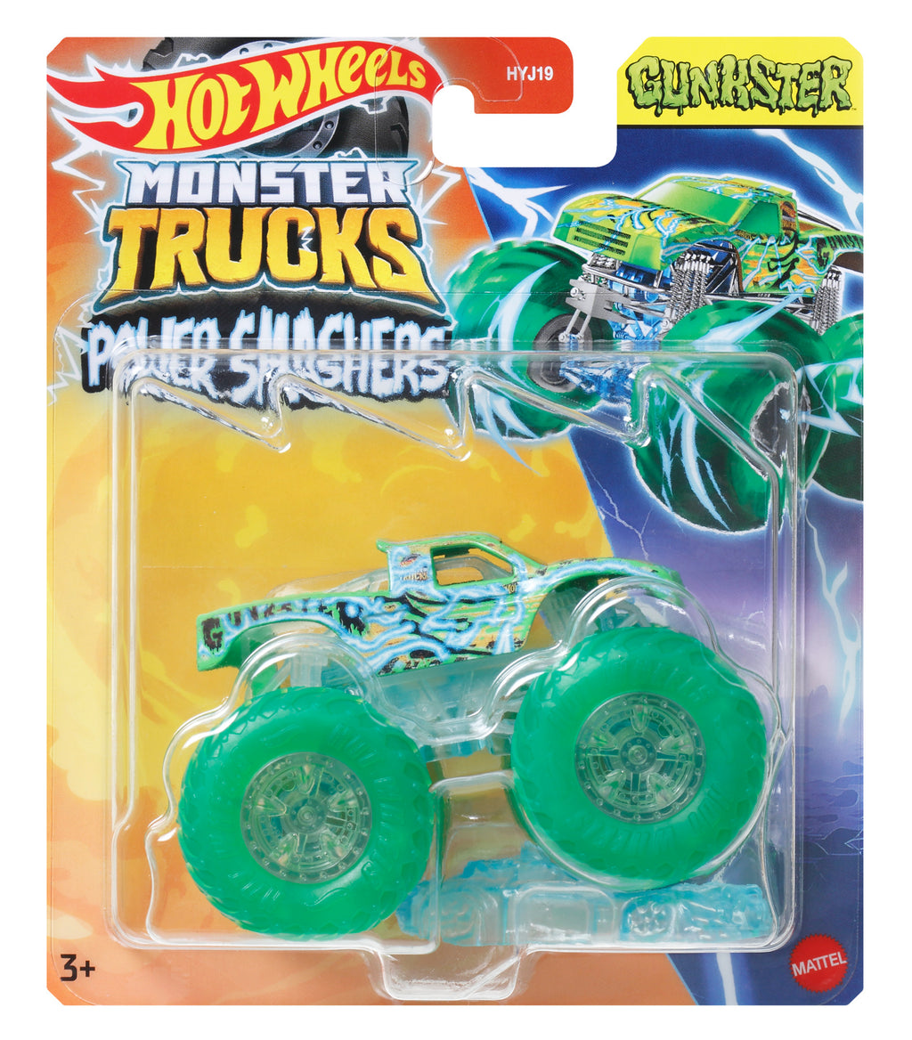 HOT WHEELS MONSTER TRUCKS džipas su ryškiais ratais (HYJ19)