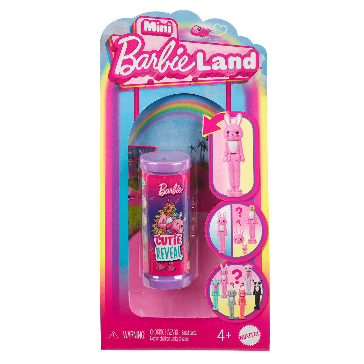 BARBIELAND CUTIE REVEAL mini siurprizas (HYM25)