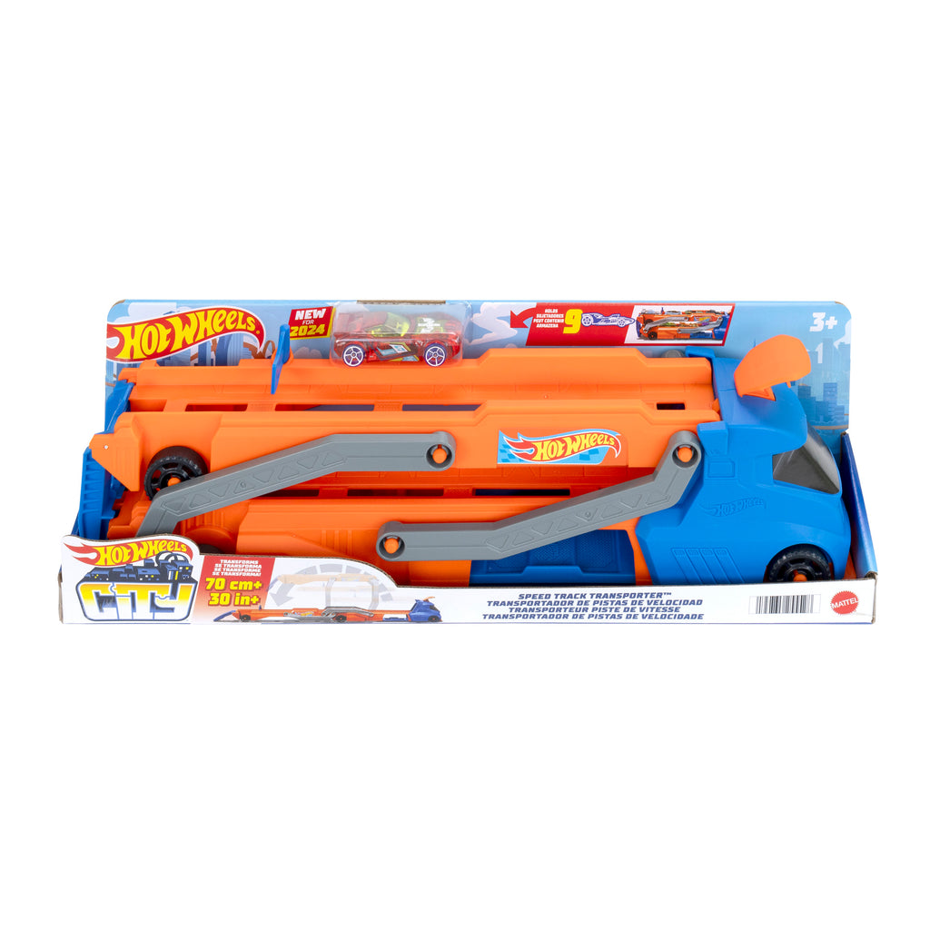 HOT WHEELS transporteris – Greitis mieste (HYT83)