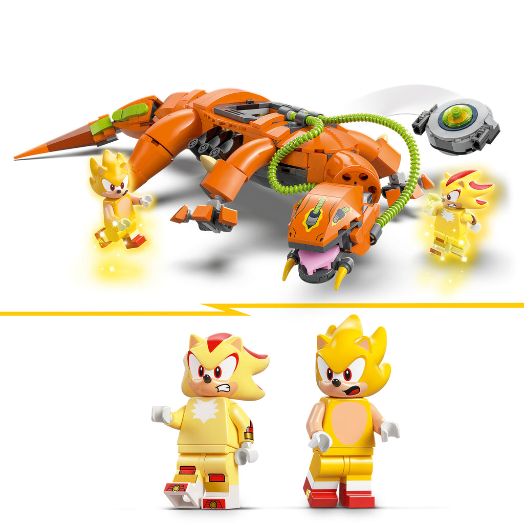 LEGO Sonic the Hedgehog 77003 Super Shadow prieš Biolizardą