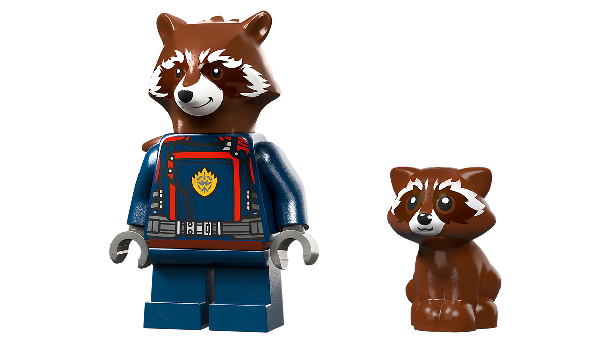 LEGO Marvel 76254 Mažojo Raketos erdvėlaivis