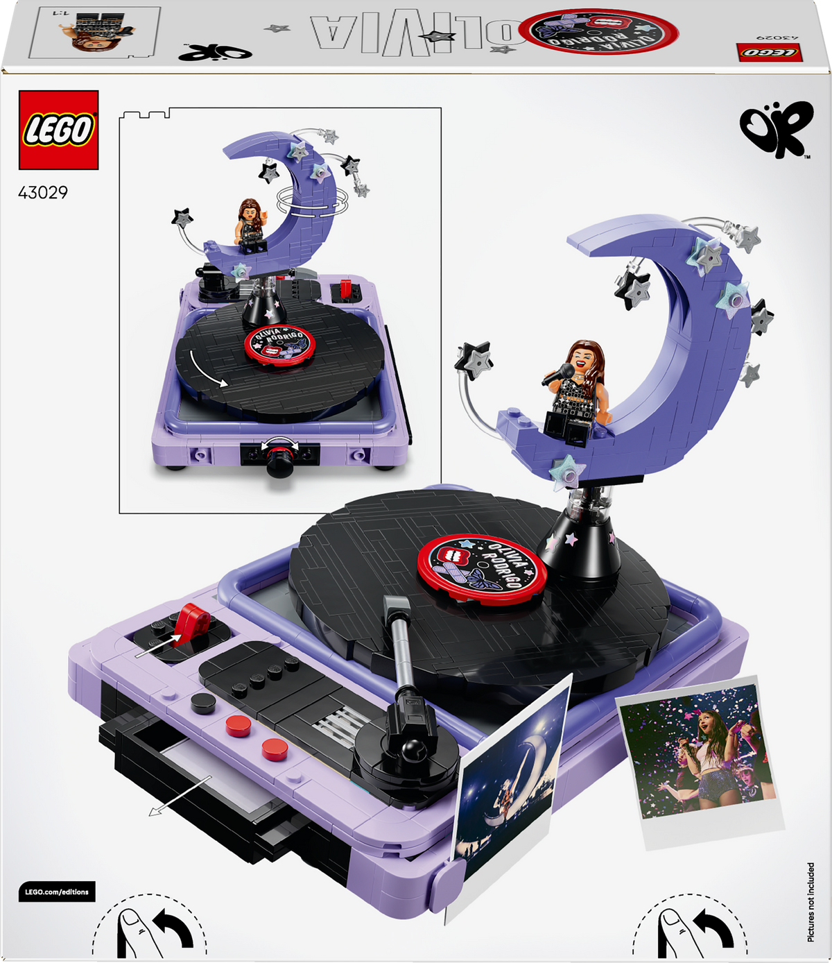 LEGO Editions 43029 Olivia Rodrigo koncertinis mėnulis