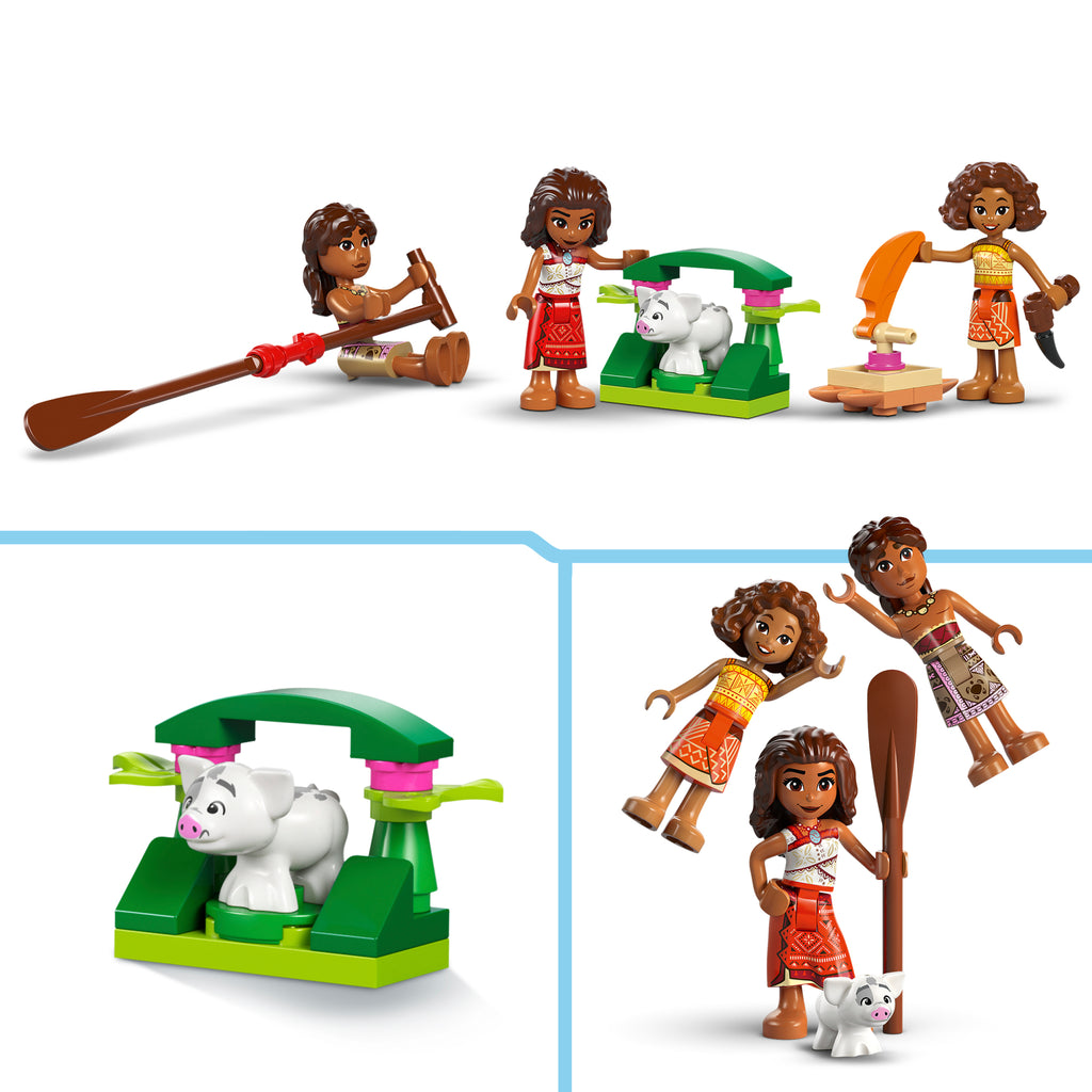 LEGO Disney 43270 Vaianos nuotykių kanoja
