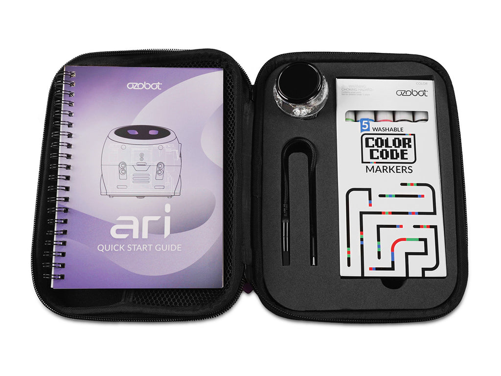 Ozobot Ari pradinis robotas su jutikliniu ekranu