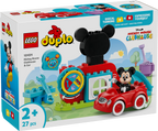LEGO DUPLO 10454 Peliuko Mikio klubo namelis ir automobilis