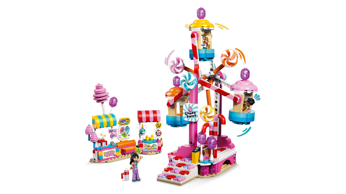 LEGO Friends 42700 Saldainių ir keksiukų apžvalgos ratas