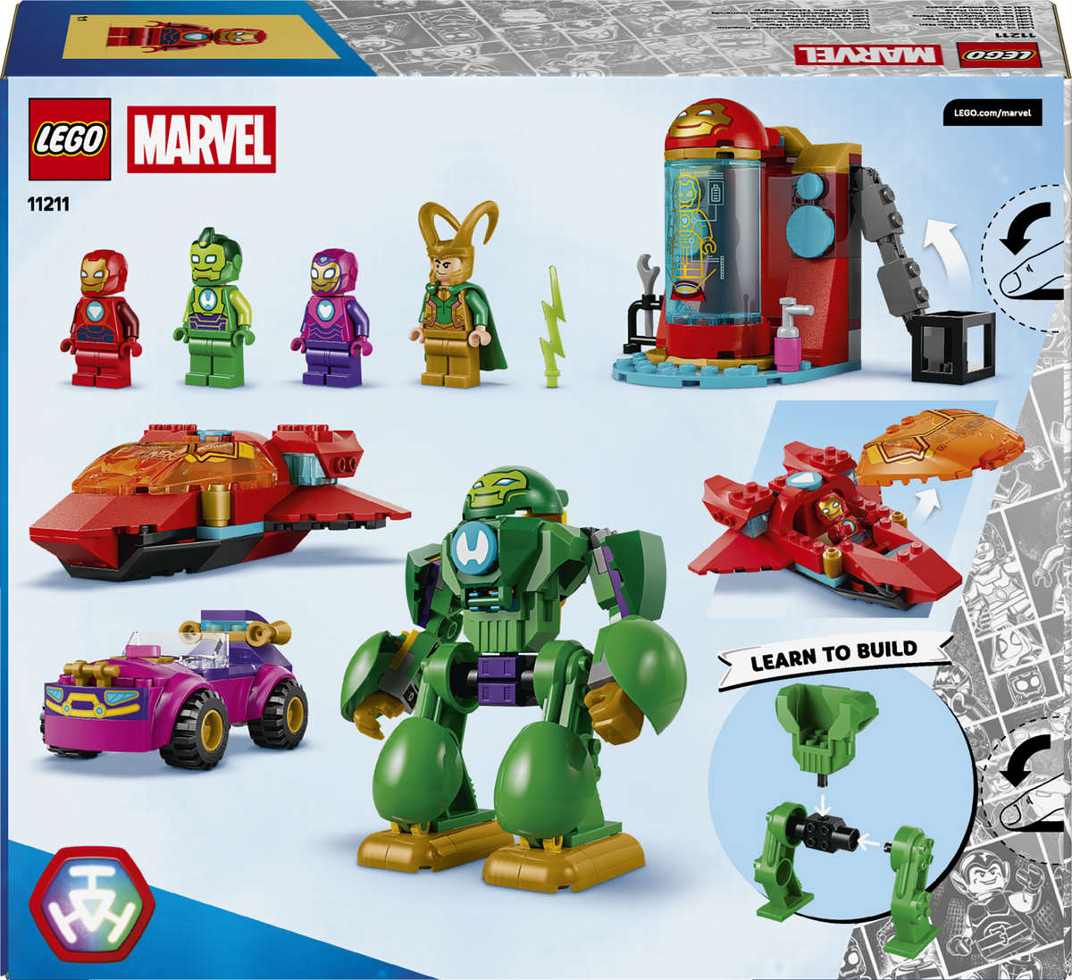 LEGO Marvel 11211 Lokis prieš Geležinio žmogaus komandą