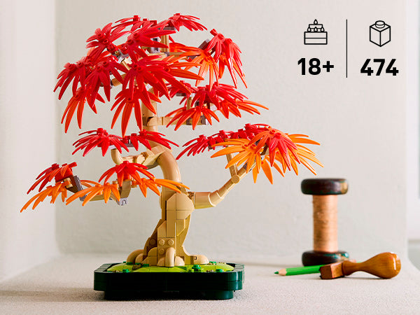LEGO Botanicals 10348 Japoninis raudonasis klevas bonsai