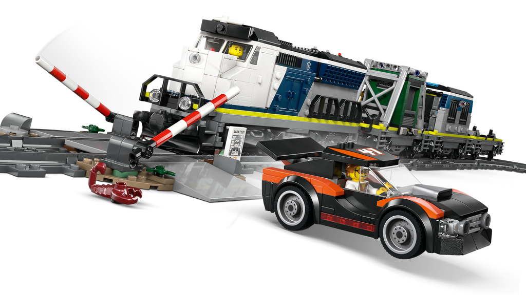 LEGO City 60508 Policijos traukinio apiplėšimas