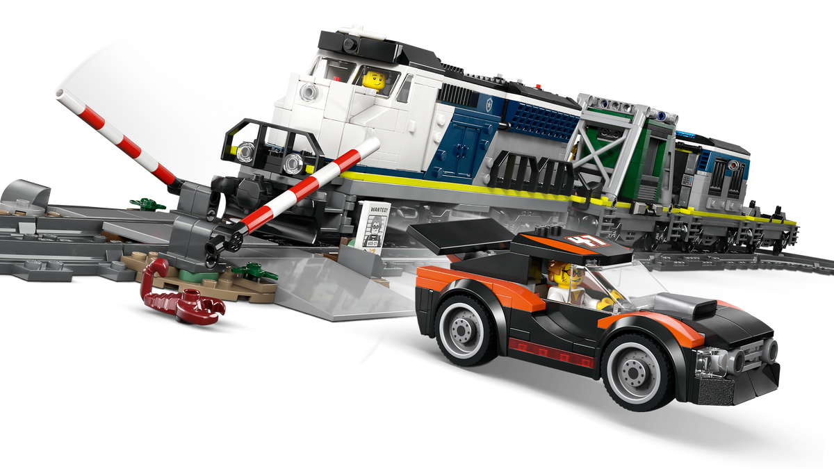 LEGO City 60508 Policijos traukinio apiplėšimas
