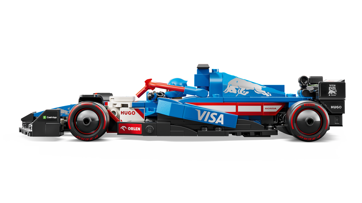 LEGO Speed Champions 77246 Visa Cash App RB VCARB 01 F1 bolidas