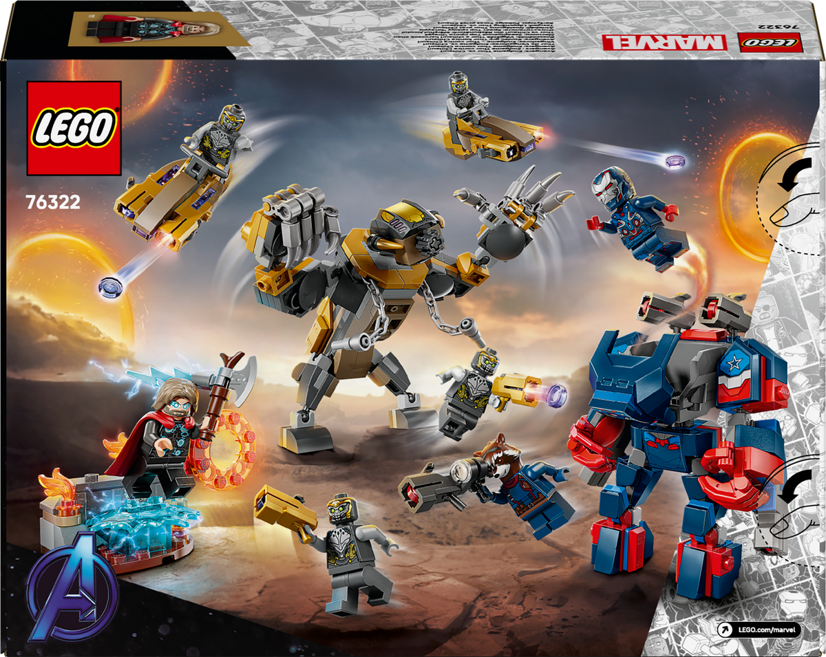 LEGO Marvel 76322 Keršytojai. Pabaiga: Toras prieš čitaurius