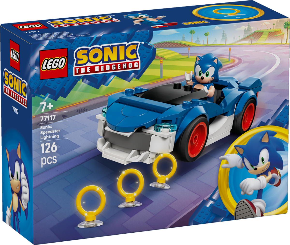 LEGO Sonic the Hedgehog 77117 Sonic: greitasis Žaibas