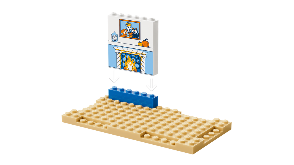 LEGO Disney 43283 Pelenės gyvūnų draugų pilis