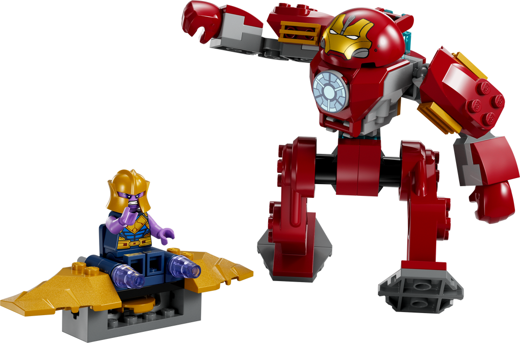LEGO Marvel 76263 Geležinio žmogaus Halkbasteris prieš Thanosą