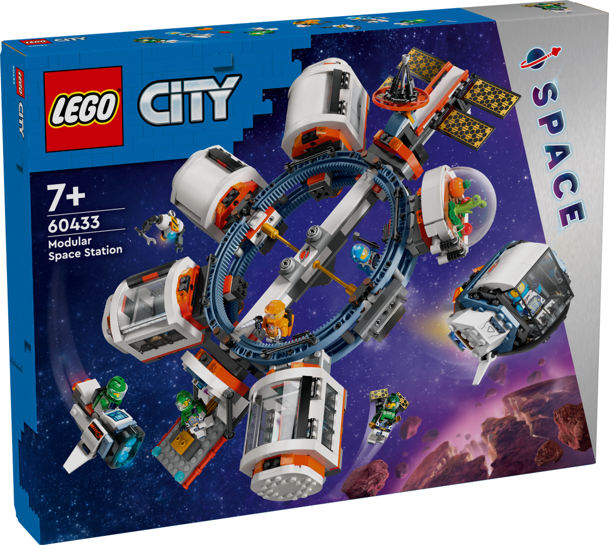 LEGO City 60433 Modulinė kosminė stotis