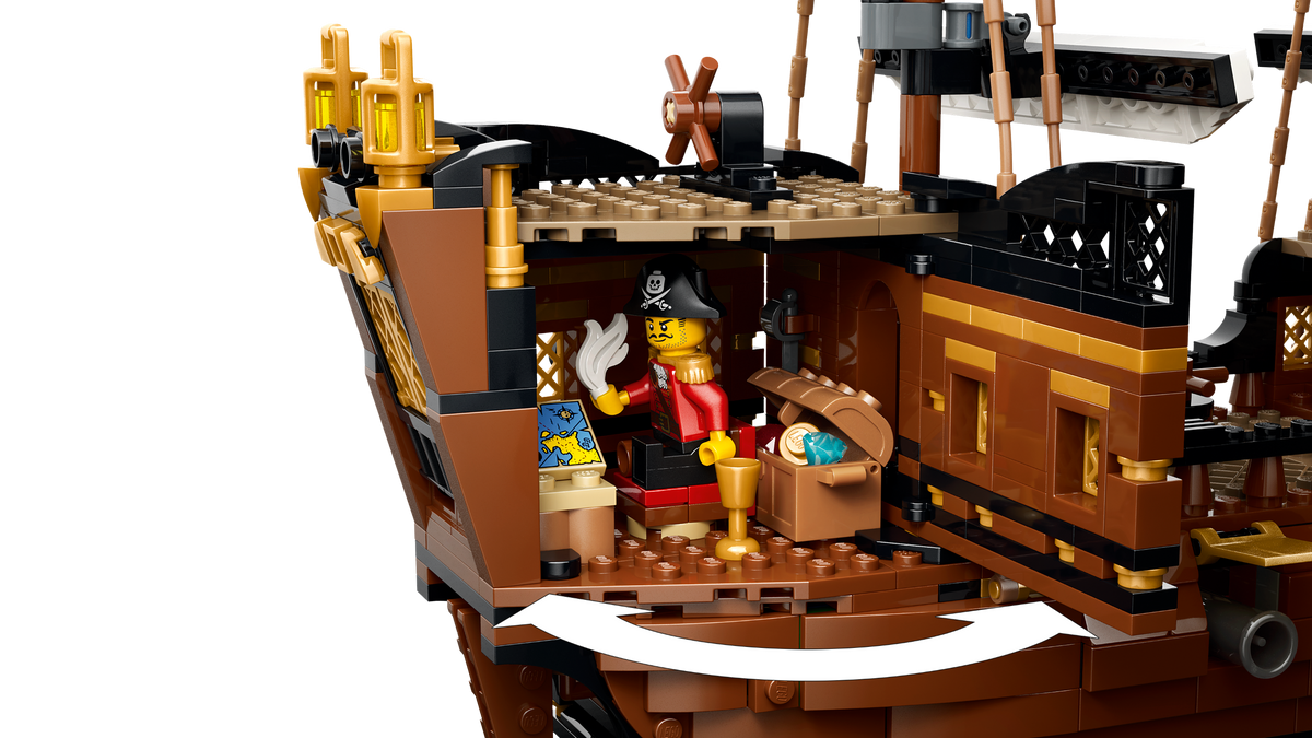 LEGO Creator 31387 Ikoniškas piratų laivas