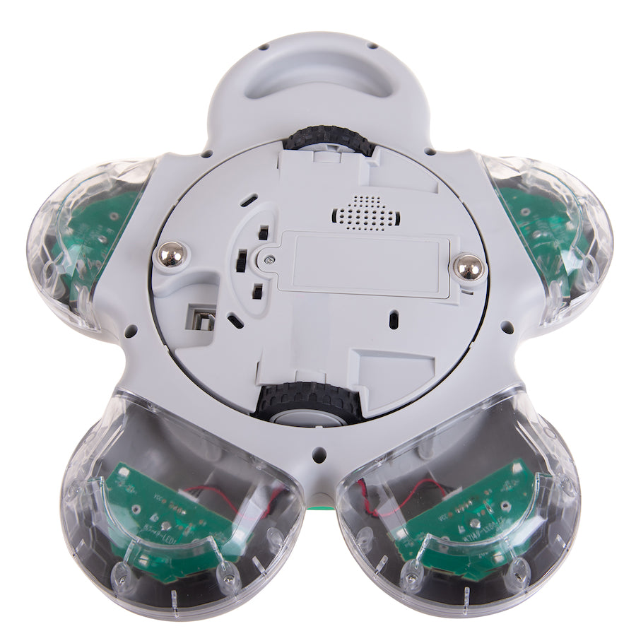 TTS Go and Glow Bot šviečiantis grindų robotas mažiesiems