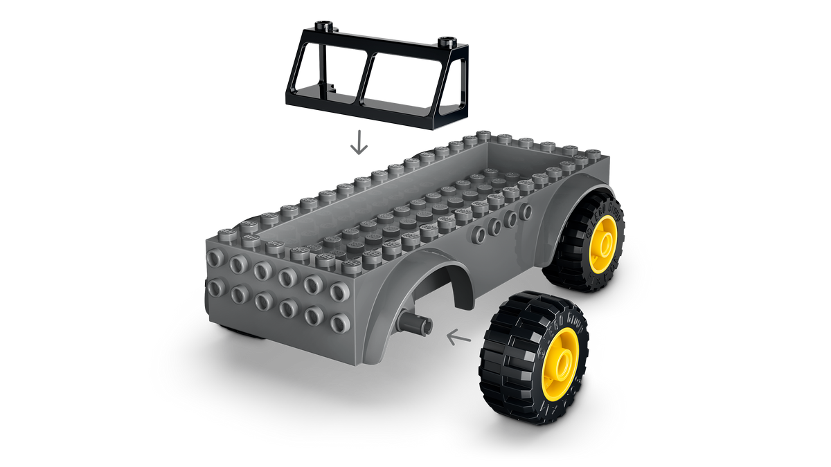 LEGO Jurassic World 77978 Jauno tiranozauro pervežimo sunkvežimis