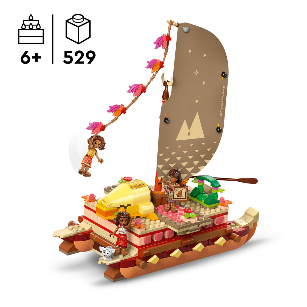 LEGO Disney 43270 Vaianos nuotykių kanoja