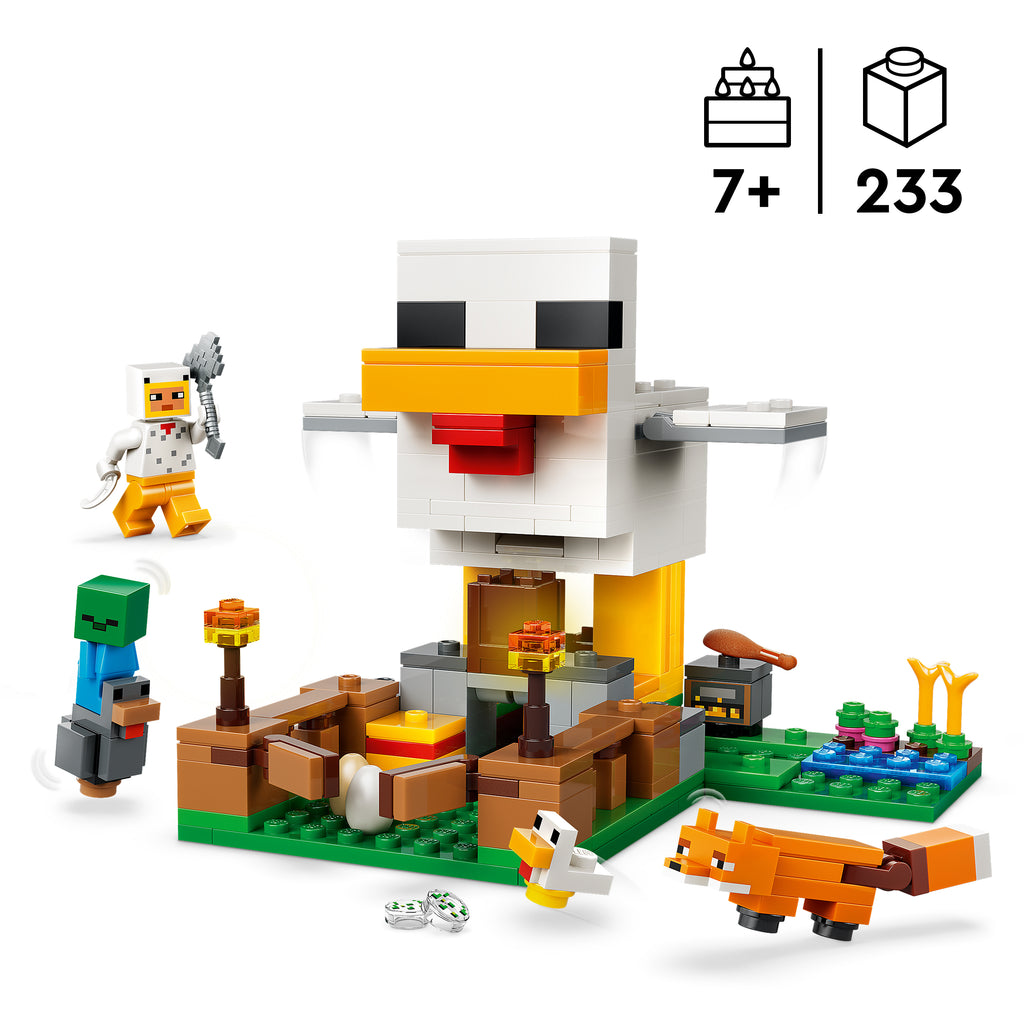 LEGO Minecraft 21585 Vištų ūkis