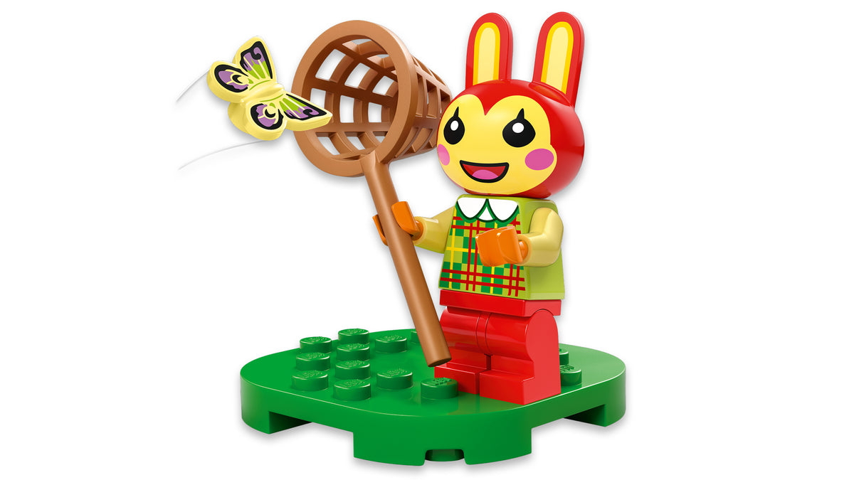 LEGO Animal Crossing 77047 Bunnie pramogos lauke