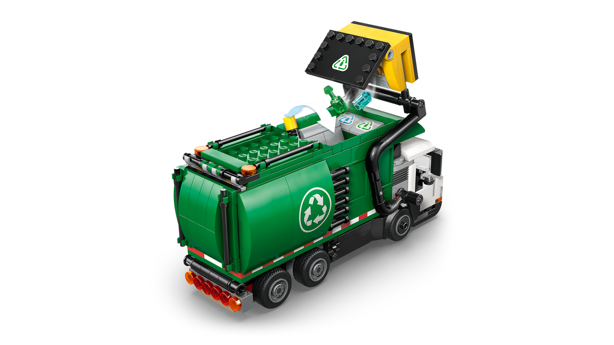 LEGO City 60495 Atliekų perdirbimo sunkvežimis