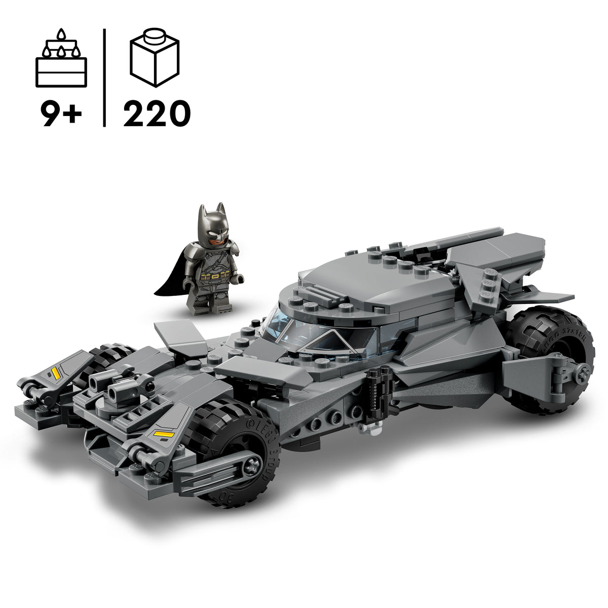 LEGO DC 76331 Betmenas prieš Supermeną: Betmobilis