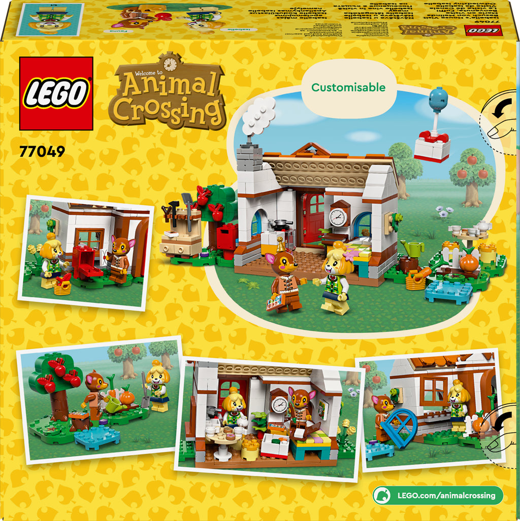 LEGO Animal Crossing 77049 Apsilankymas Isabelle namuose