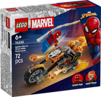 LEGO Marvel 76335 Žmogus-voras prieš Ghost Rider motociklą