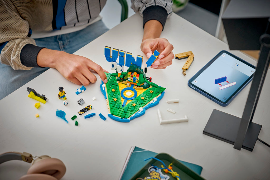 LEGO Editions 43027 Vini Jr. – futbolo akimirkos