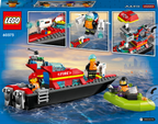 LEGO City 60373 Gaisrinis gelbėjimo laivas