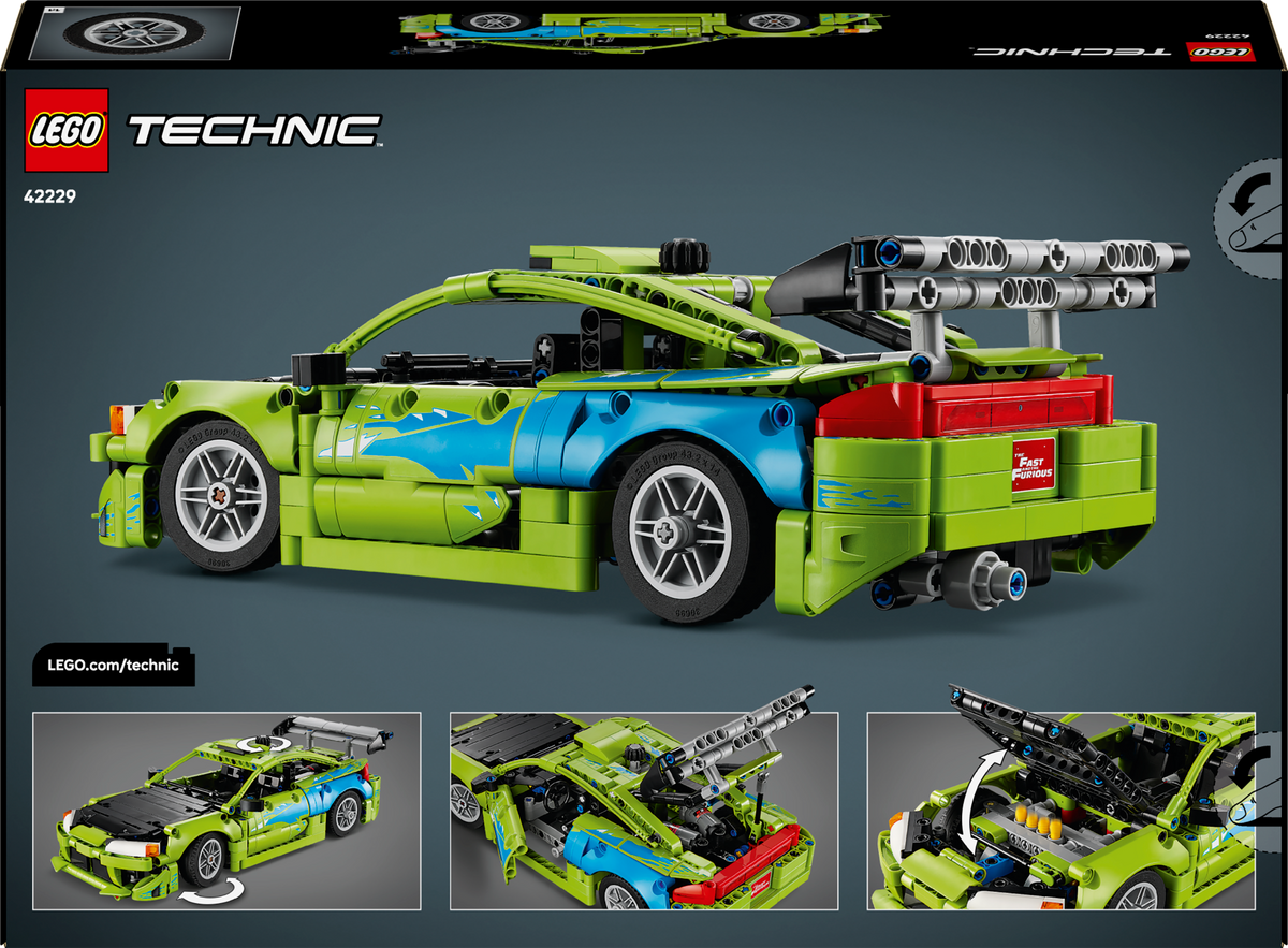 LEGO Technic 42229 Greiti ir įsiutę: Mitsubishi Eclipse