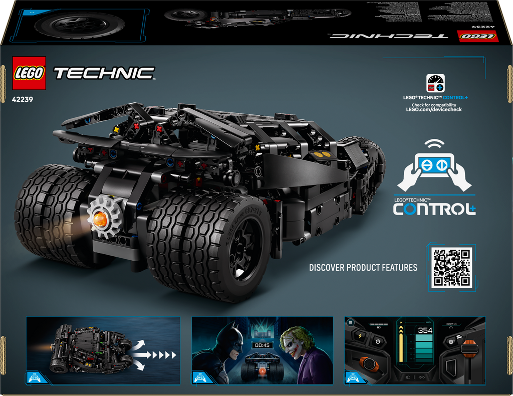 LEGO Technic 42239 Betmobilis Tumbler