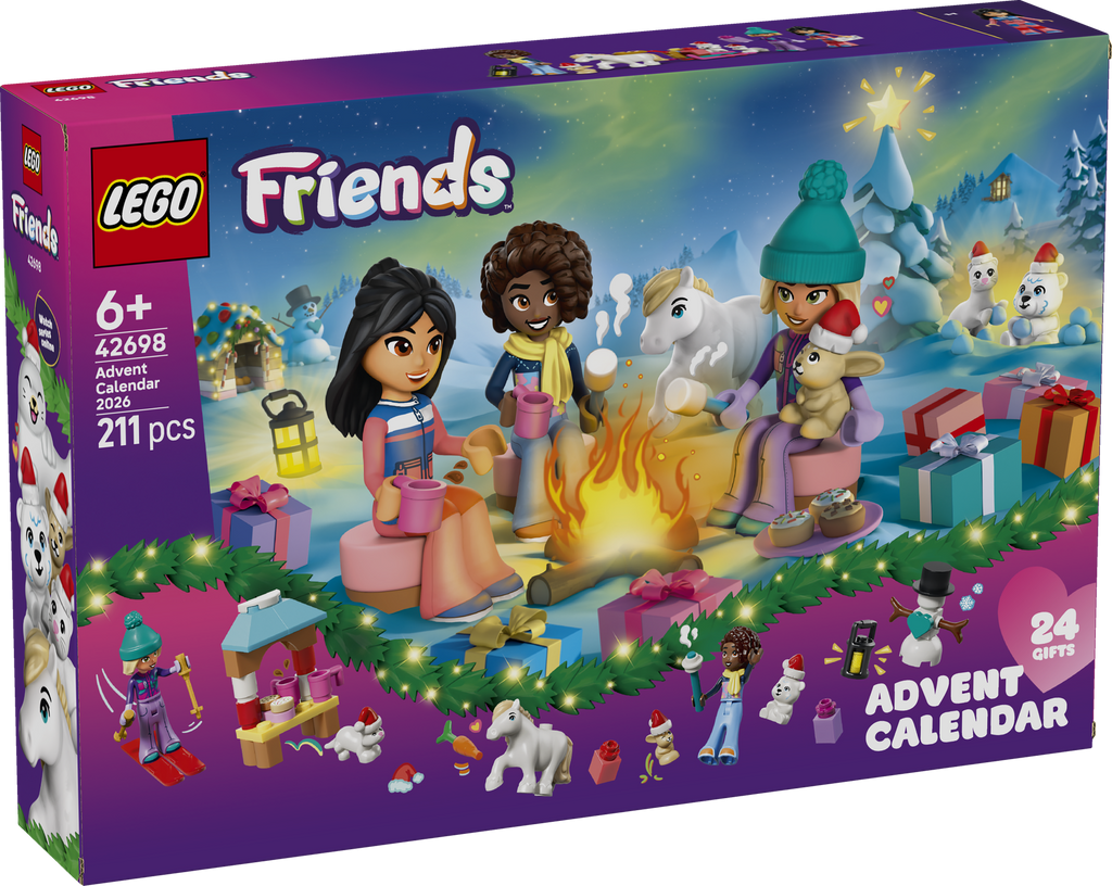 LEGO Friends 42698 Advento kalendorius 2026