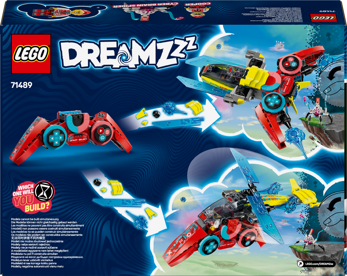 LEGO DREAMZzz 71489 Kuperio žaidimų pultelis-lėktuvas