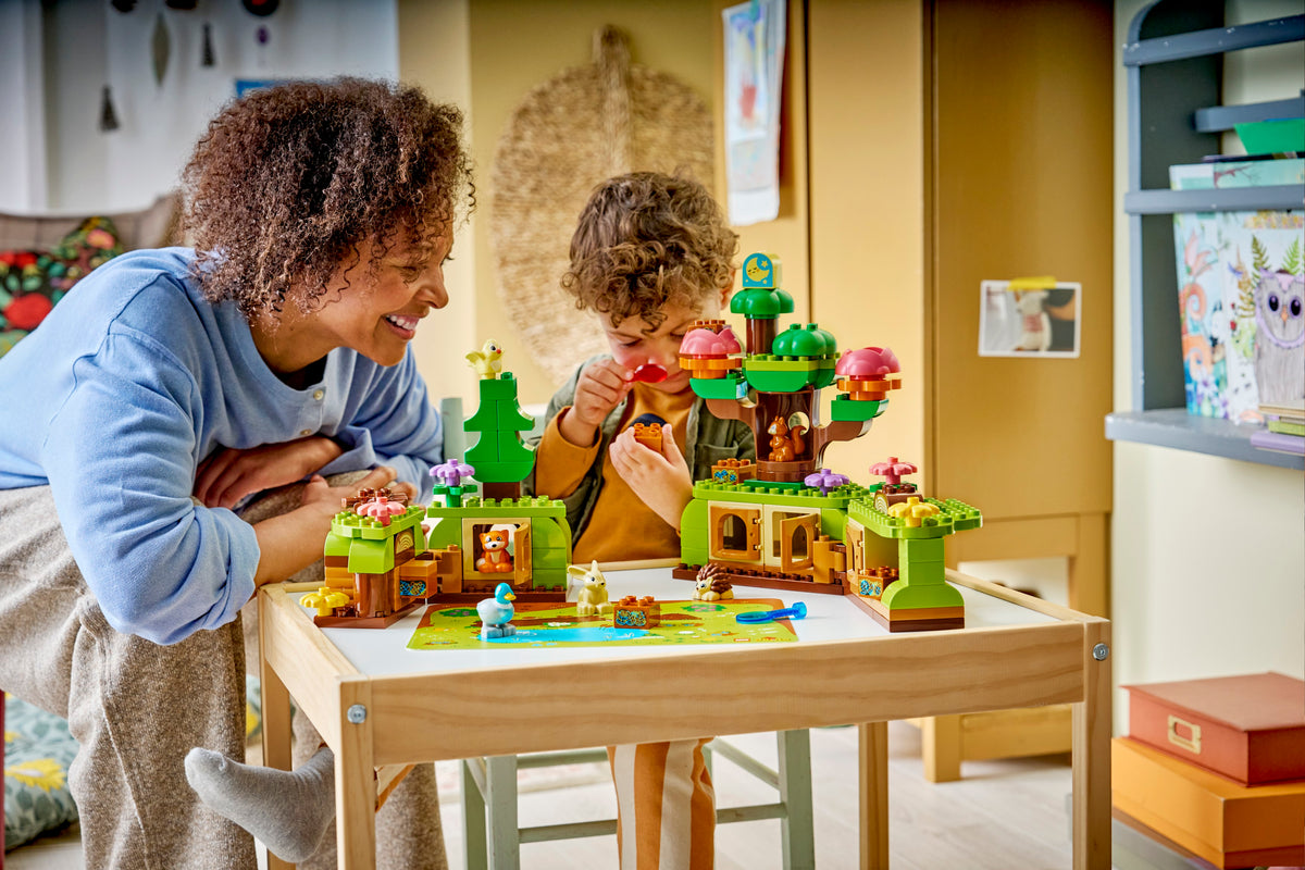 LEGO DUPLO 10480 Atradimų miškas su laukiniais gyvūnais