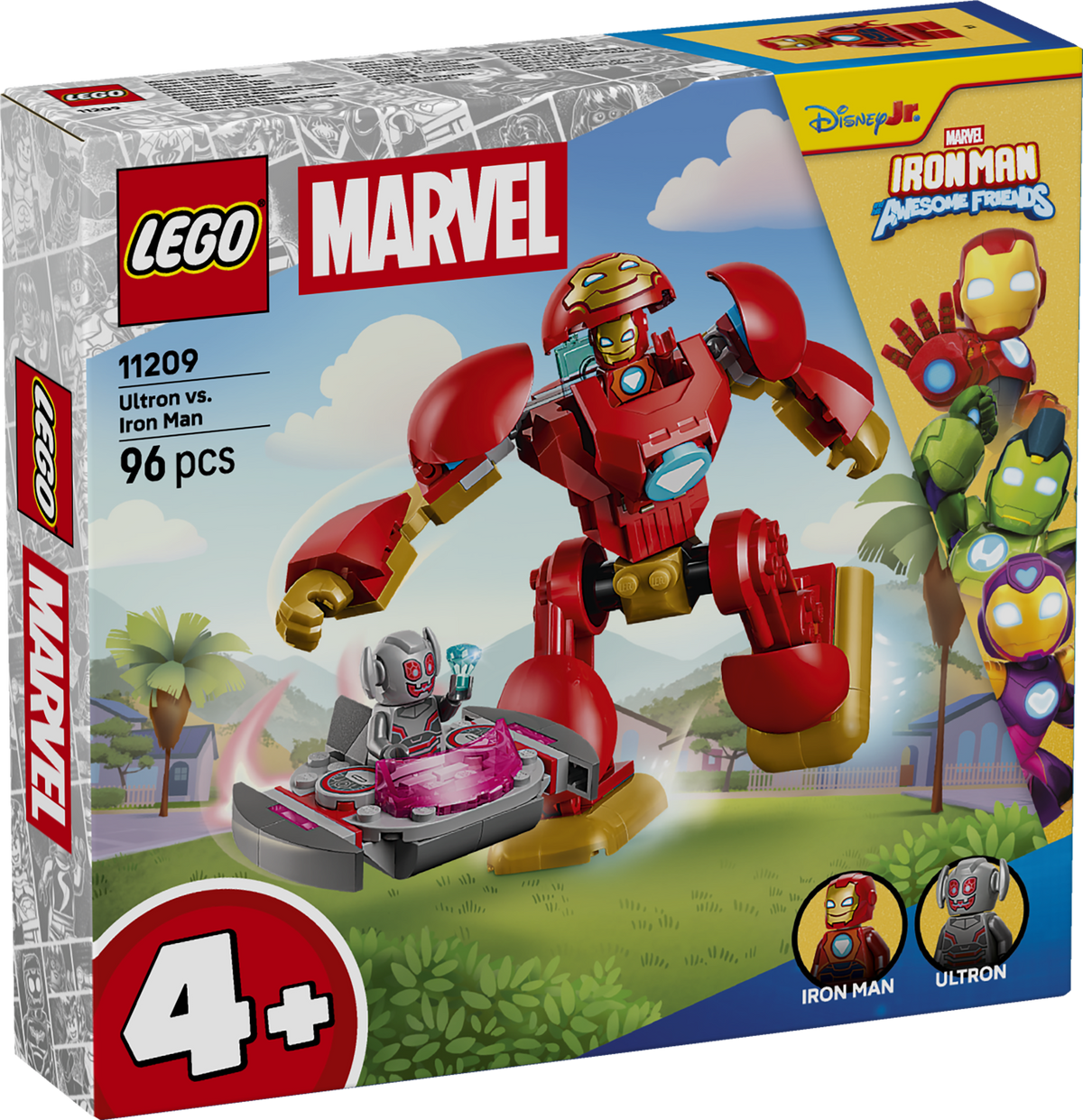 LEGO Marvel 11209 Ultronas prieš Geležinį žmogų