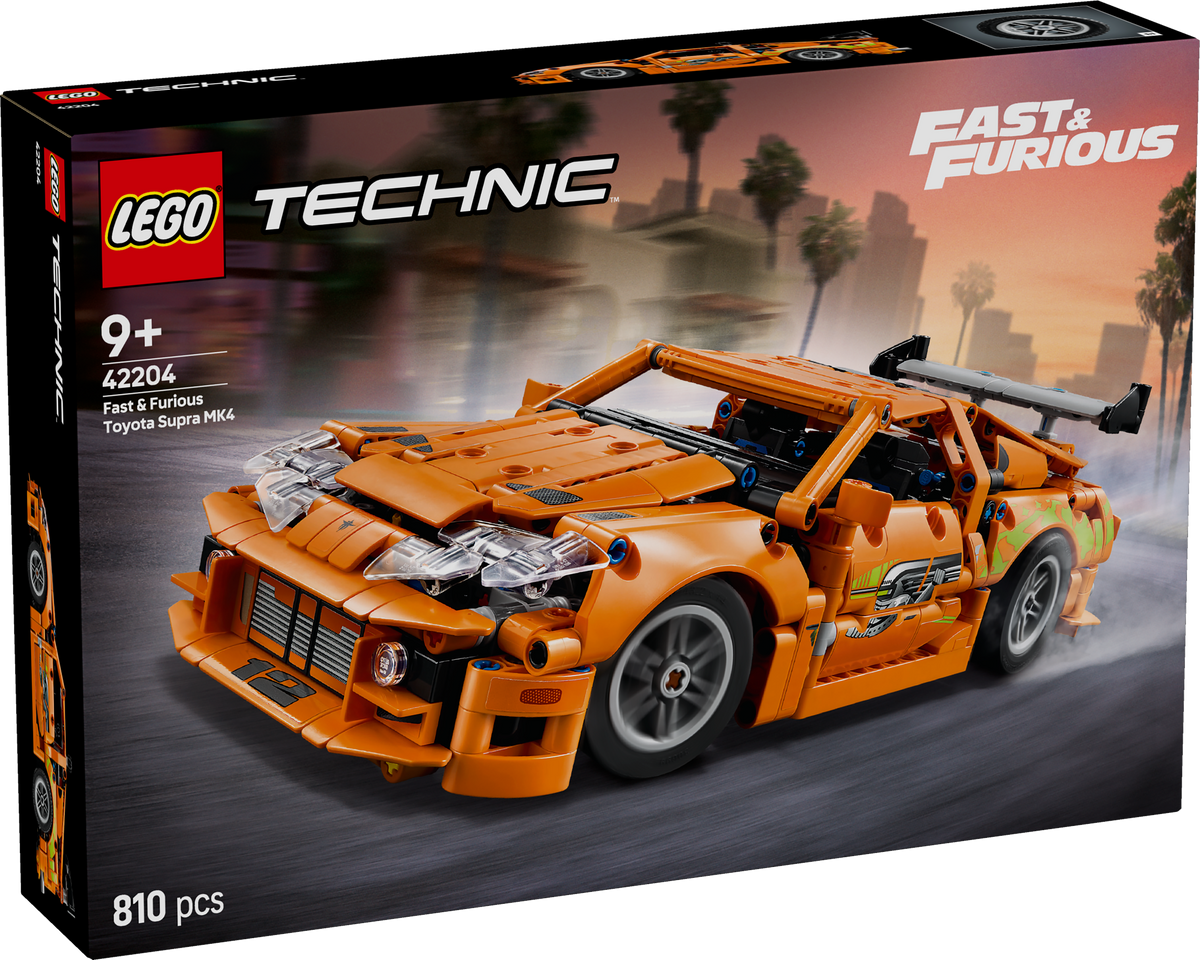 LEGO Technic 42204 Greiti ir įsiutę: Toyota Supra MK4