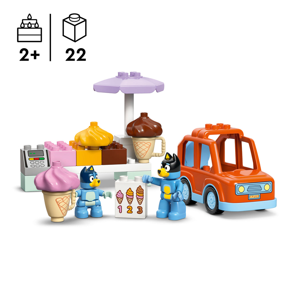 LEGO DUPLO 10458 Kelionė ledų su Bluey