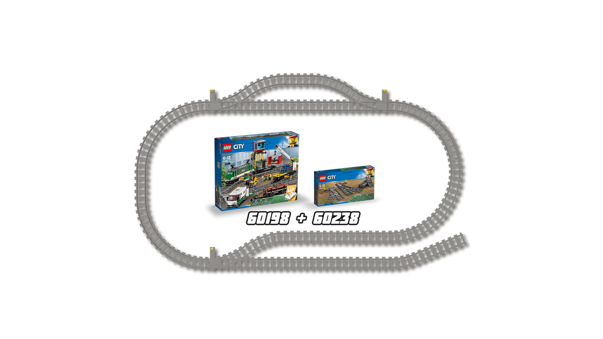 LEGO City 60238 Bėgių iešmai