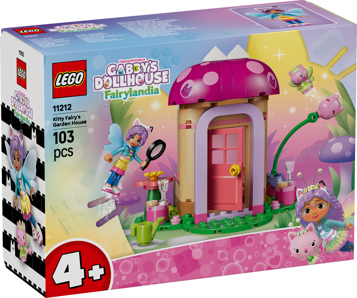 LEGO Gabby's Dollhouse 11212 Kitty Fairy sodo namelis