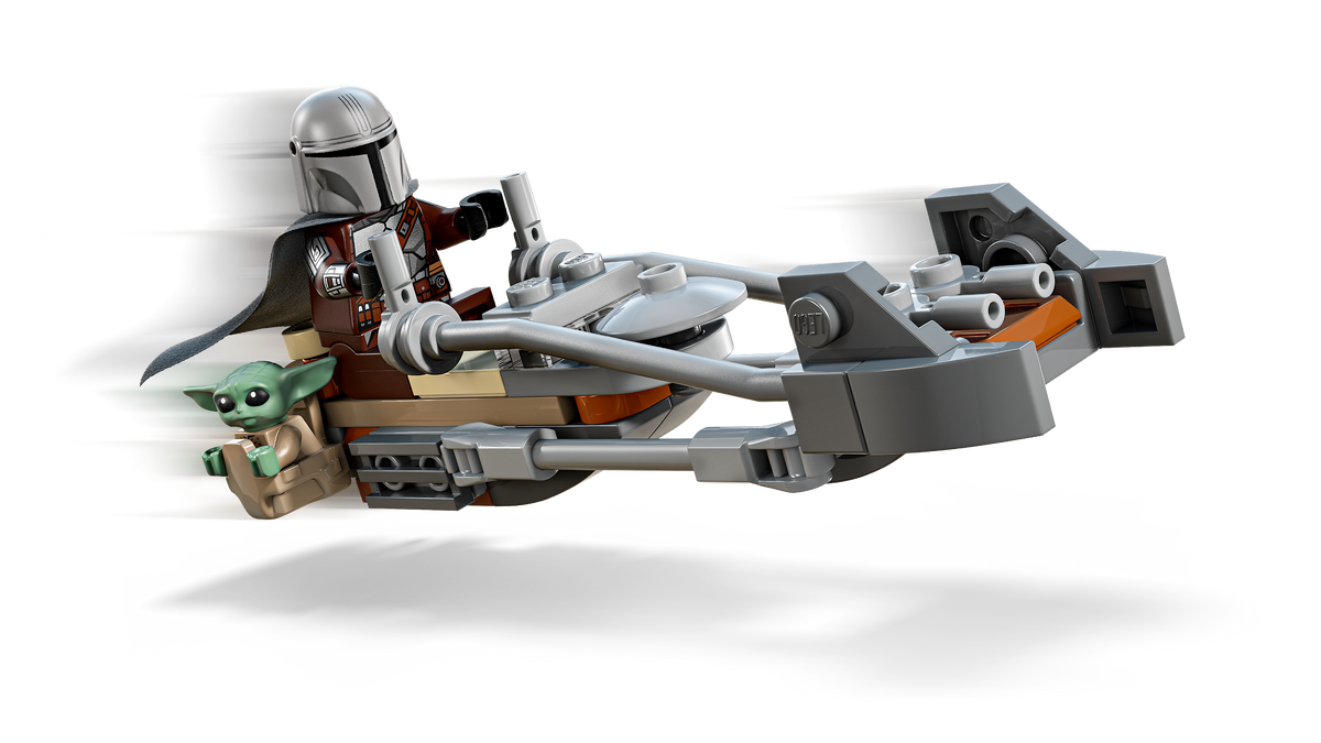 LEGO Star Wars 75436 Mandaloriečio ir Grogu skraidyklė