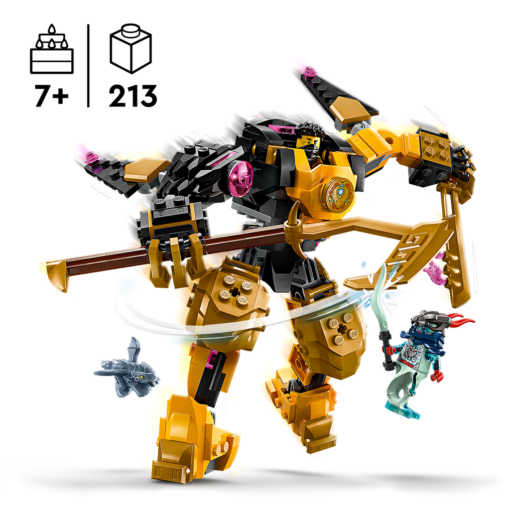 LEGO NINJAGO 71839 Arino Spinjitzu kovos robotas