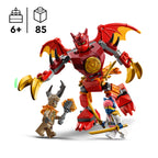 LEGO NINJAGO 71851 Kai drakono roboto kovos rinkinys