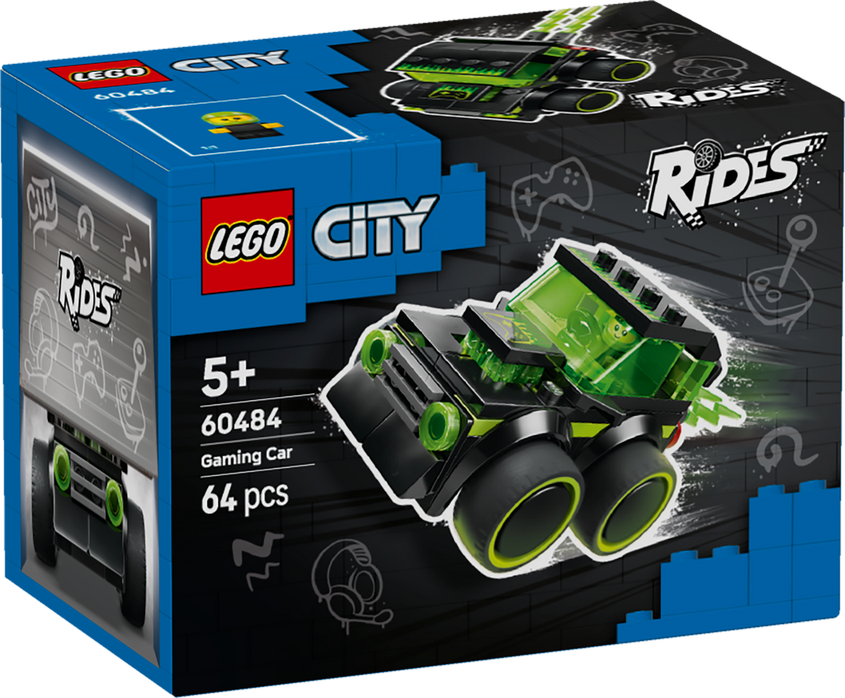 LEGO City 60484 Žaidimų lenktyninis automobilis